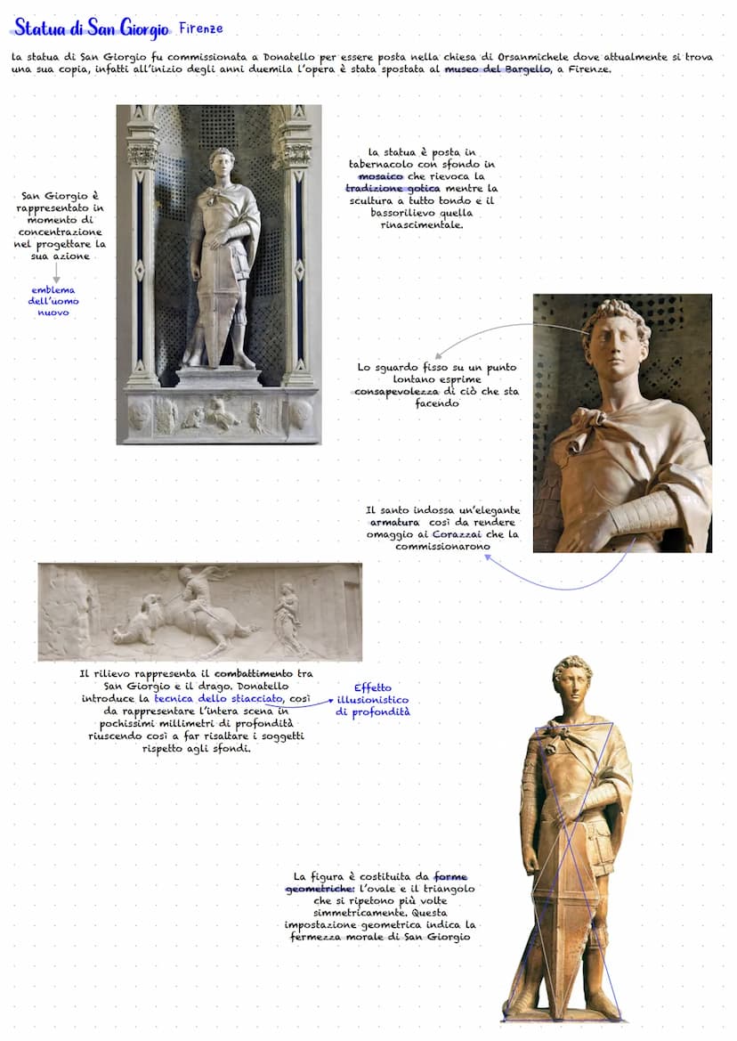 -Donatello
Donatello è conosciuto anche come tra le più innovative personalità di Firenze del primo 400, il suo carattere artistico è il
rea