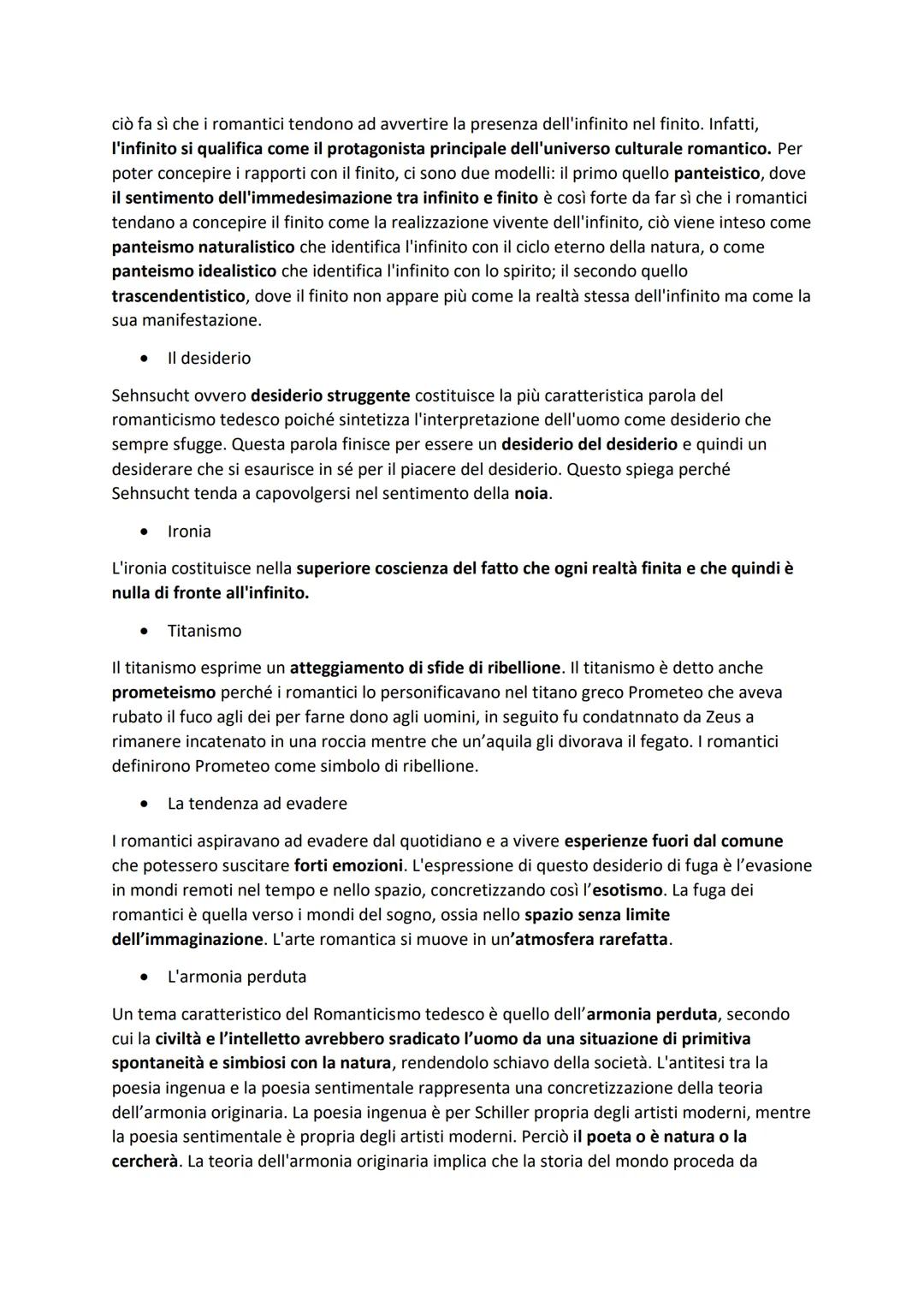 ROMANTICISMO
Il Romanticismo come problema critico e storiografico
Il termine Romanticismo indica un movimento filosofico, letterario e arti