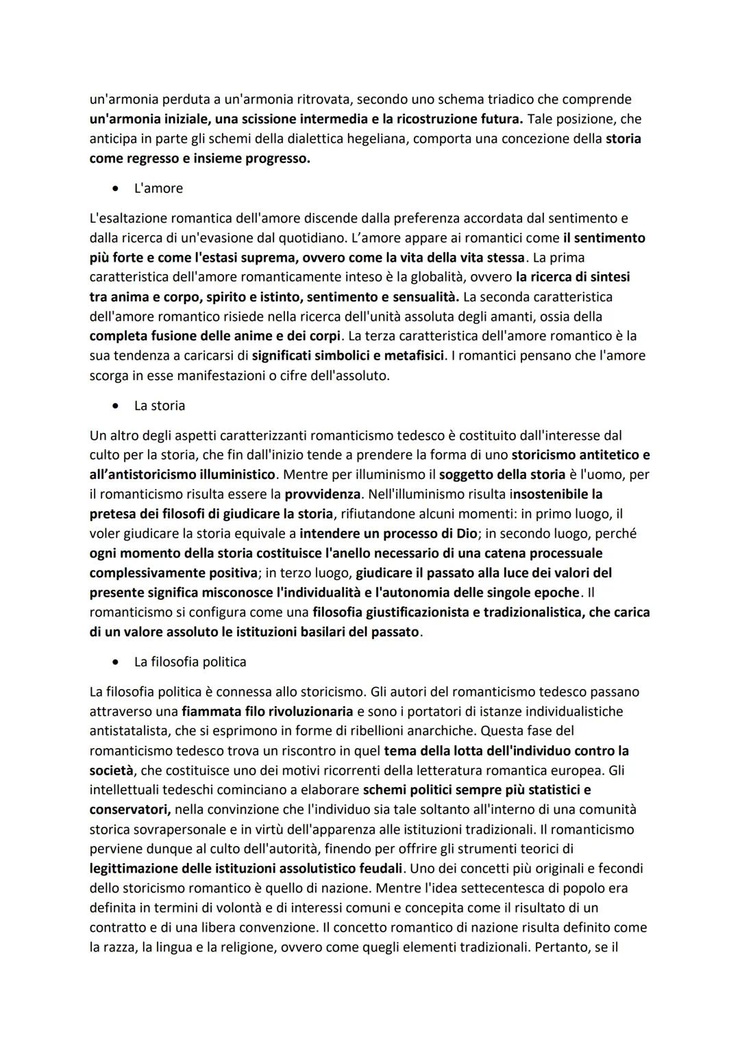 ROMANTICISMO
Il Romanticismo come problema critico e storiografico
Il termine Romanticismo indica un movimento filosofico, letterario e arti