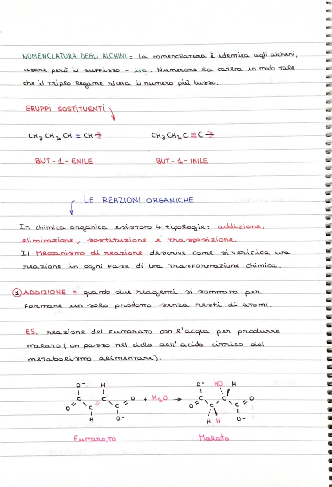 Cn H ₂n
Idrocarburo
ALCHENI E ALCHINI
che contiene un
doppio legame C=C, presente
newa maggior parte delle
molecole organiche e
A causa del 