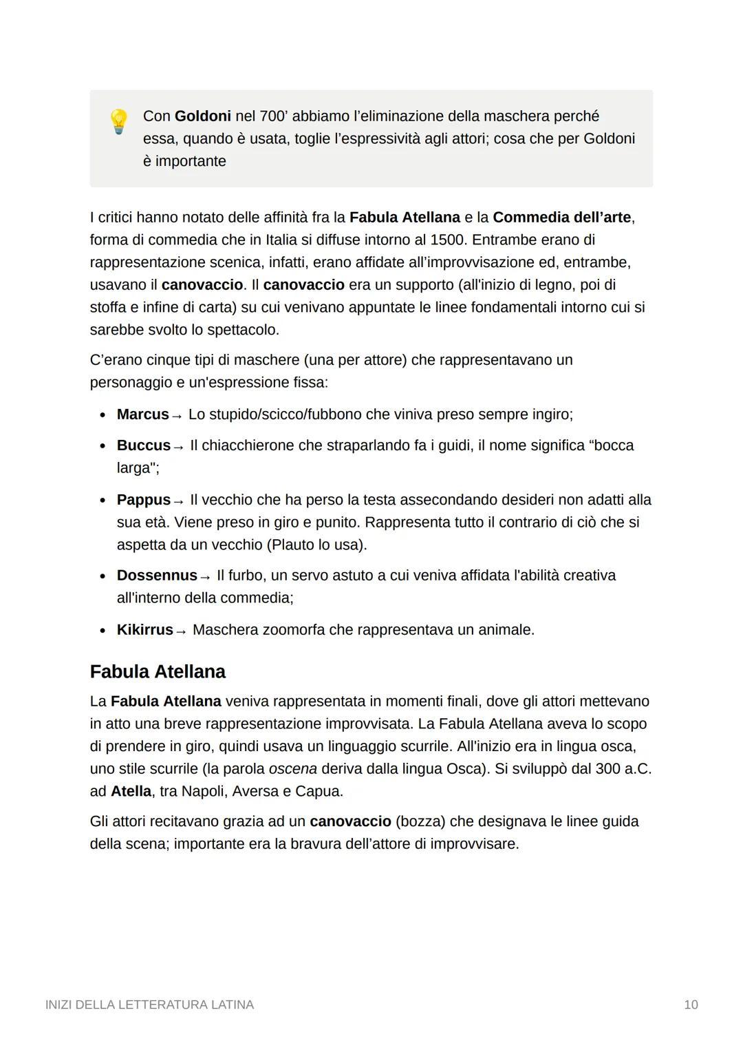 INIZI DELLA LETTERATURA
LATINA
Possiamo suddividere il governo a Roma in quattro periodi:
• Monarchia, dal 753 a.C. al 509 a.C.;
• Periodo R
