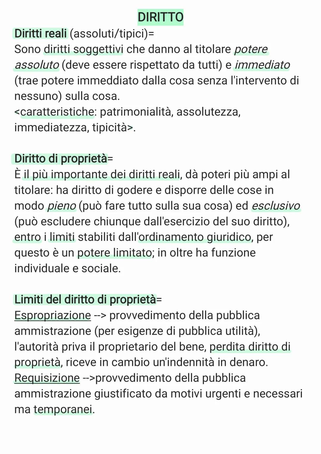 Indice
Diritti reali.......
Diritto di proprietà.…........
Limiti del diritto di proprietà...........
Atti emulativi........
Immissioni.....