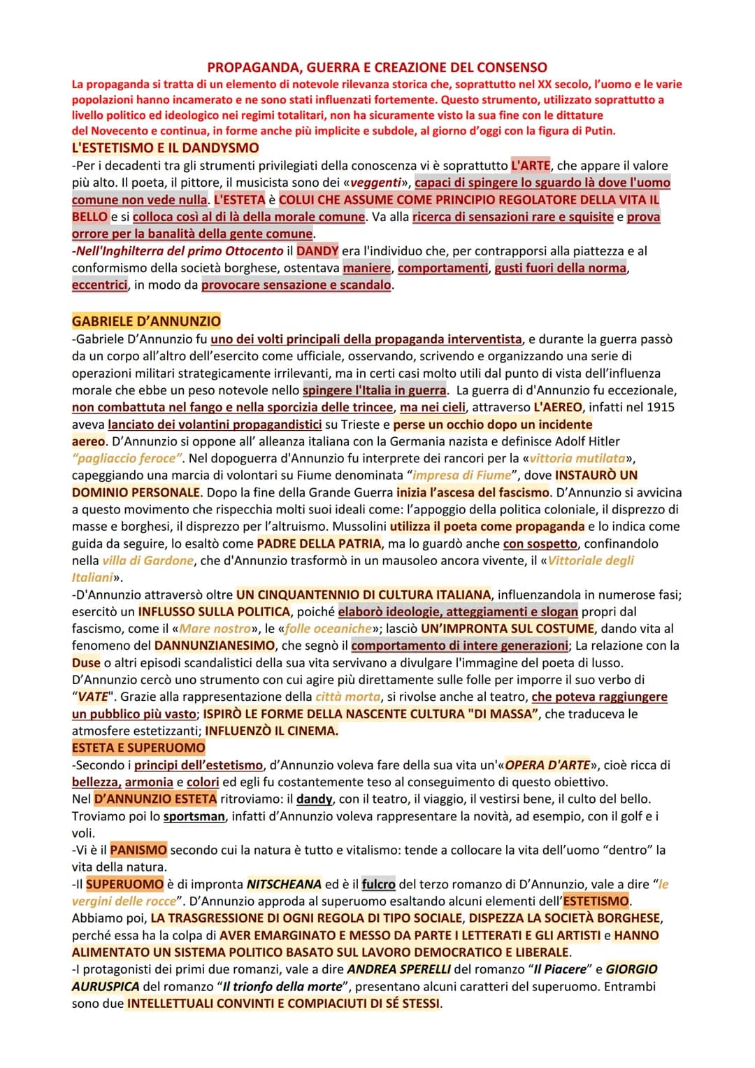
<p>La propaganda ha avuto un ruolo di rilevanza storica nel XX secolo, influenzando fortemente l'uomo e le varie popolazioni. Utilizzata pr