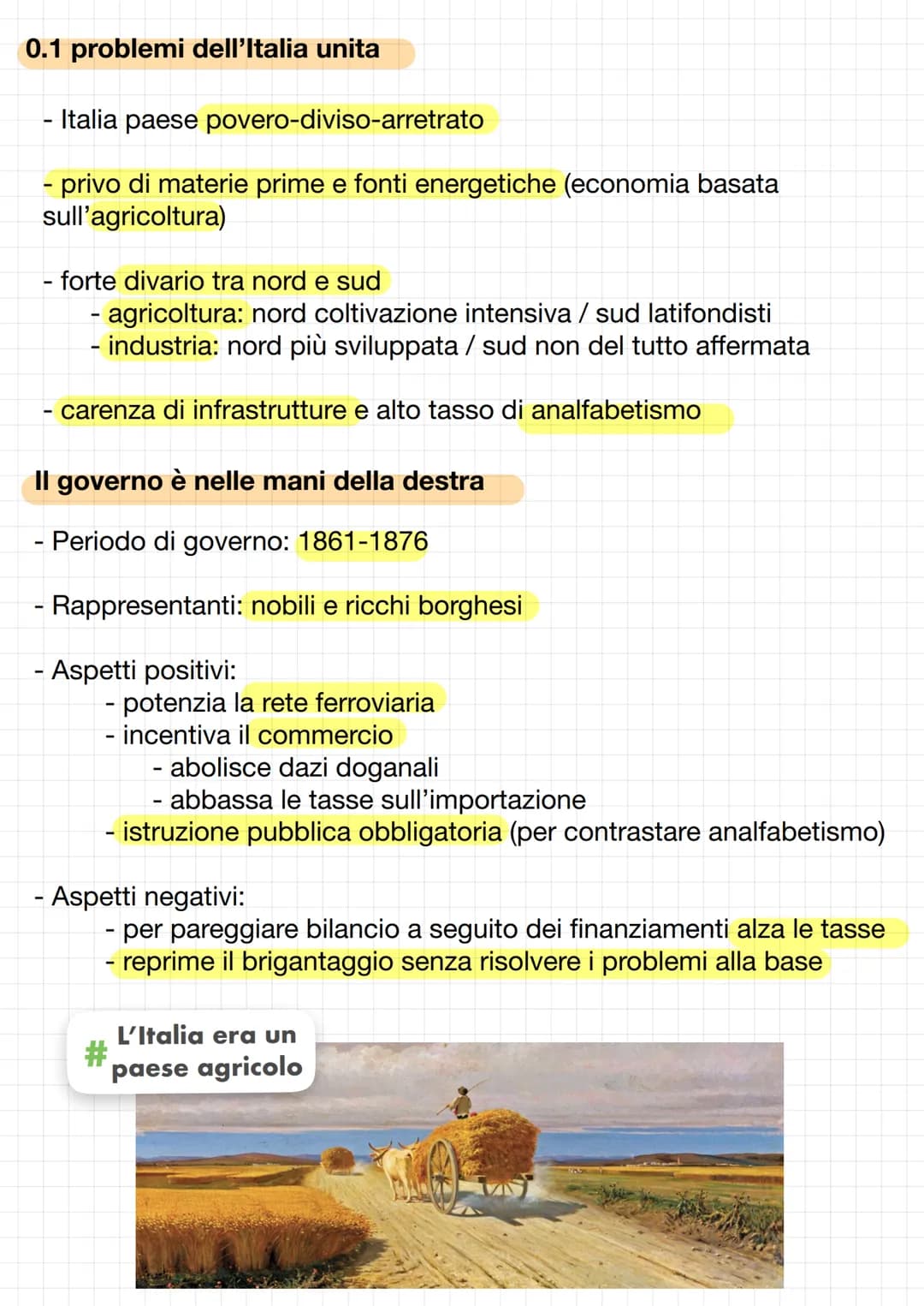 RISORGIMENTO
Prima di iniziare: concetti chiave
ITALIANO
Risorgimento: avvenimenti storici attraverso i quali l'Italia raggiunse
l'unità naz