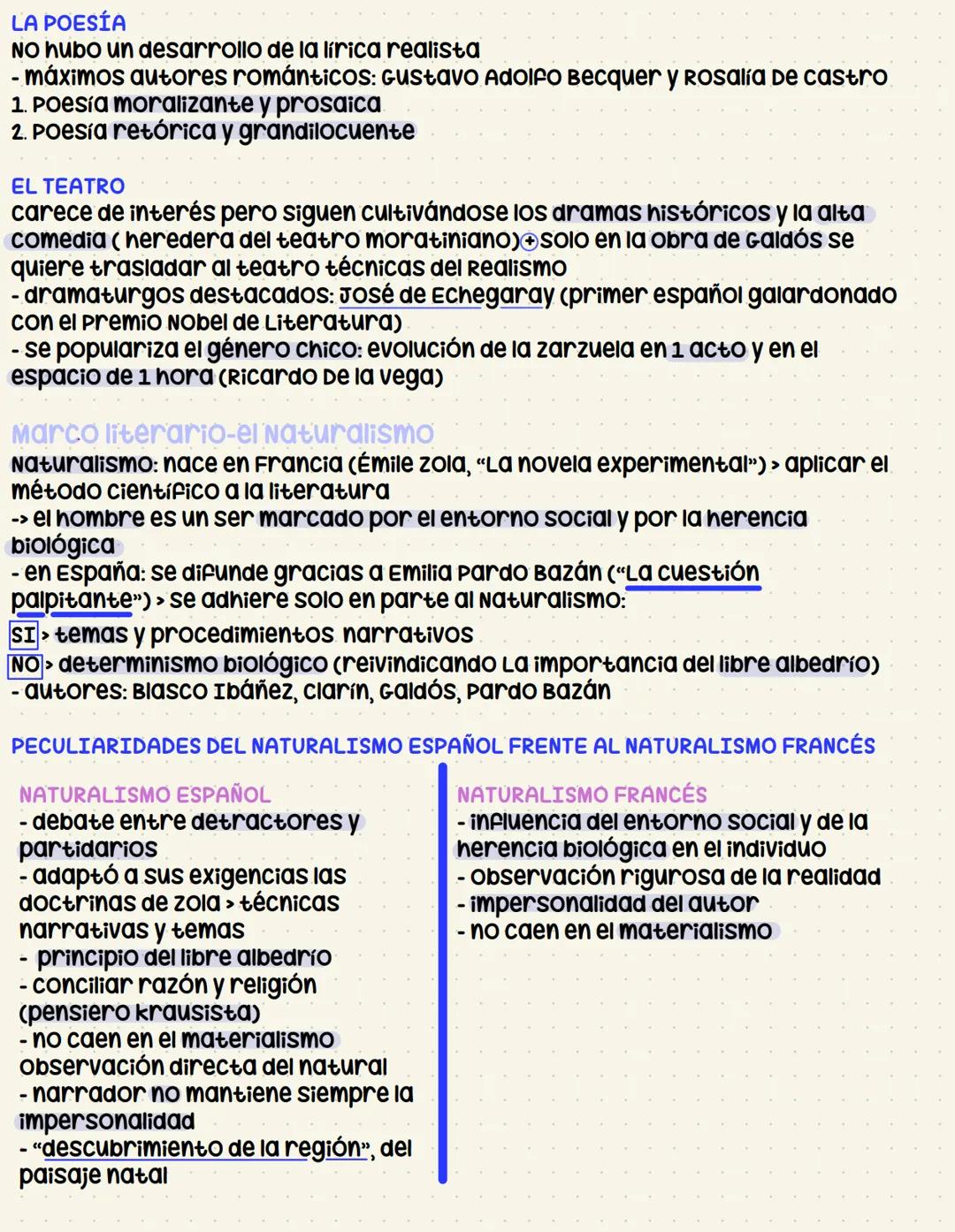  # El Realismo y el
Naturalismo
Marco histórico.
segunda mitad del siglo XIX > revolución de 1868 (la Gloriosa)
Año de gobierno provisional 