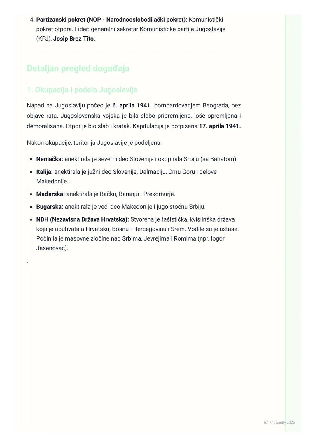 # Jugoslavija u Drugom svetskom
ratu

Uvod i opšte okolnosti

Kraljevina Jugoslavija je pokušala da ostane neutralna na početku Drugog
svets