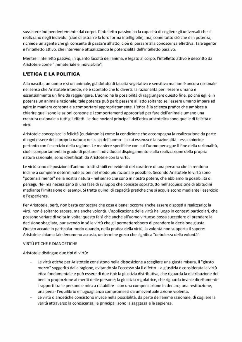 La vita
ARISTOTELE
Aristotele nacque a Stagira nel 384 a.C. e dopo la morte del padre, a 17 anni si trasferisce ad Atene ed entra
nell'Accad