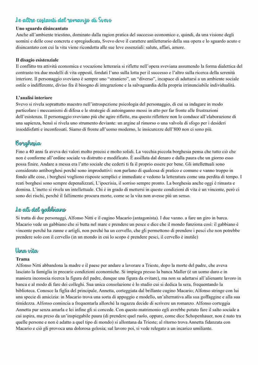 Impostazione narrativa
Voce fuori campo ma focalizzazione interna: gli eventi narrati sono presentati attraverso il filtro della soggettivit