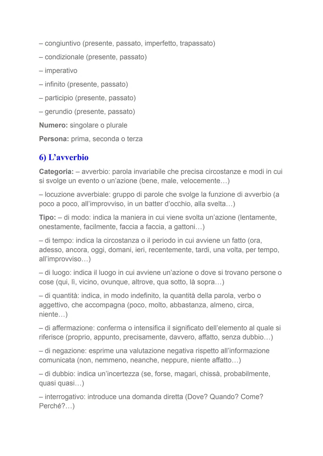 Le 9 parti del discorso
nell'analisi grammaticale
1) L'articolo
Tipo: - determinativo (il, lo, la, i, gli, le)
- indeterminativo (un, uno, u