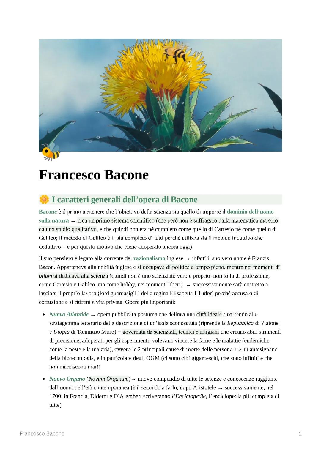 Francesco Bacone