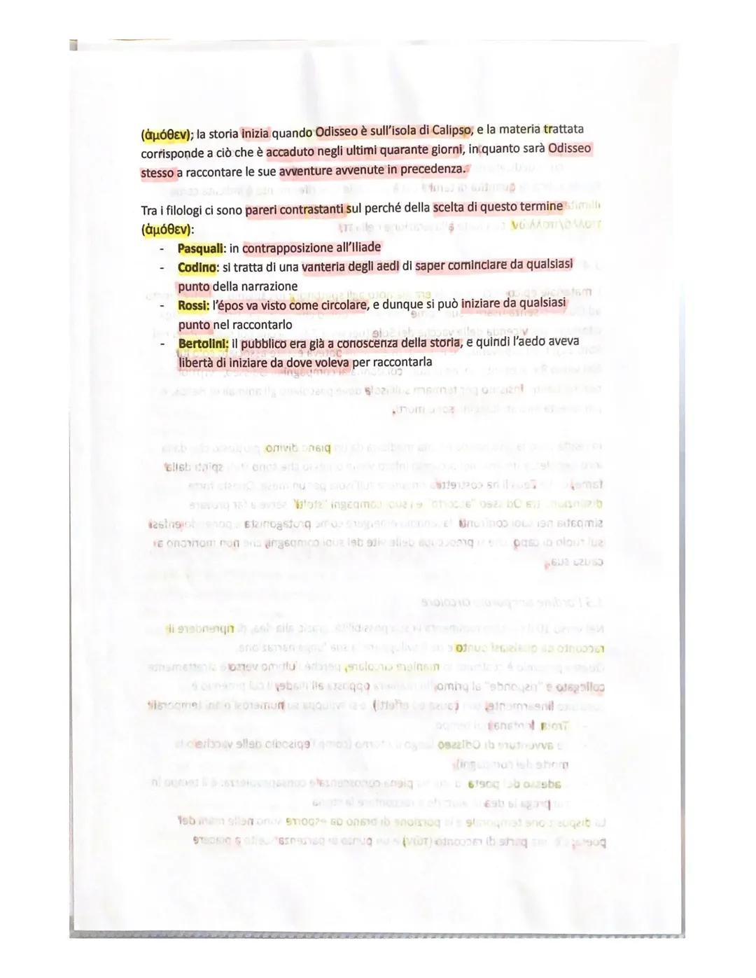 *3 gen.d: un tema in -nF1-F
catic Αχιλλέως) i
AO AA e dovuto alla
metrica
esprime particella
Sicurezza asseverativa
κορνυμι
Proemio dellelli