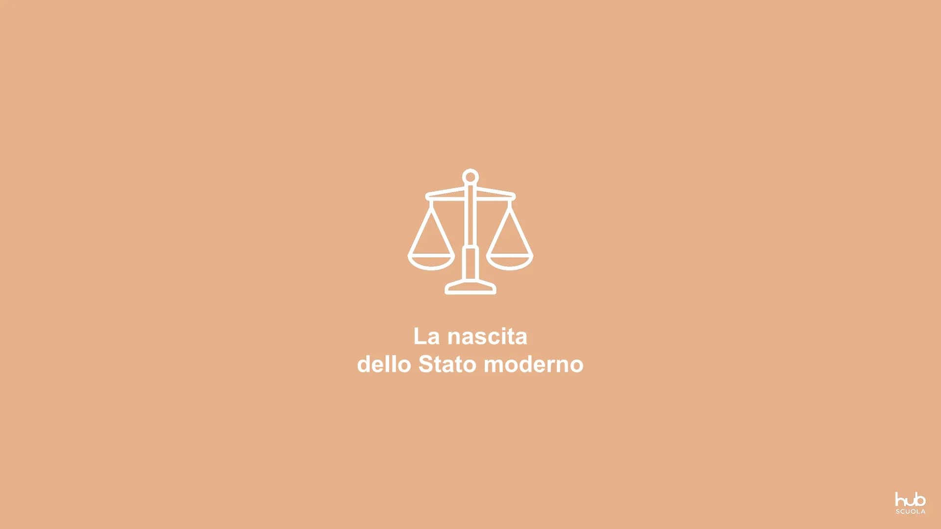 14
Lo Stato 오
Introduzione
allo Stato
hub
SCUOLA INTRODUZIONE ALLO STATO
CHE COS'È LO STATO
Lo Stato è un'organizzazione, un popolo che abit