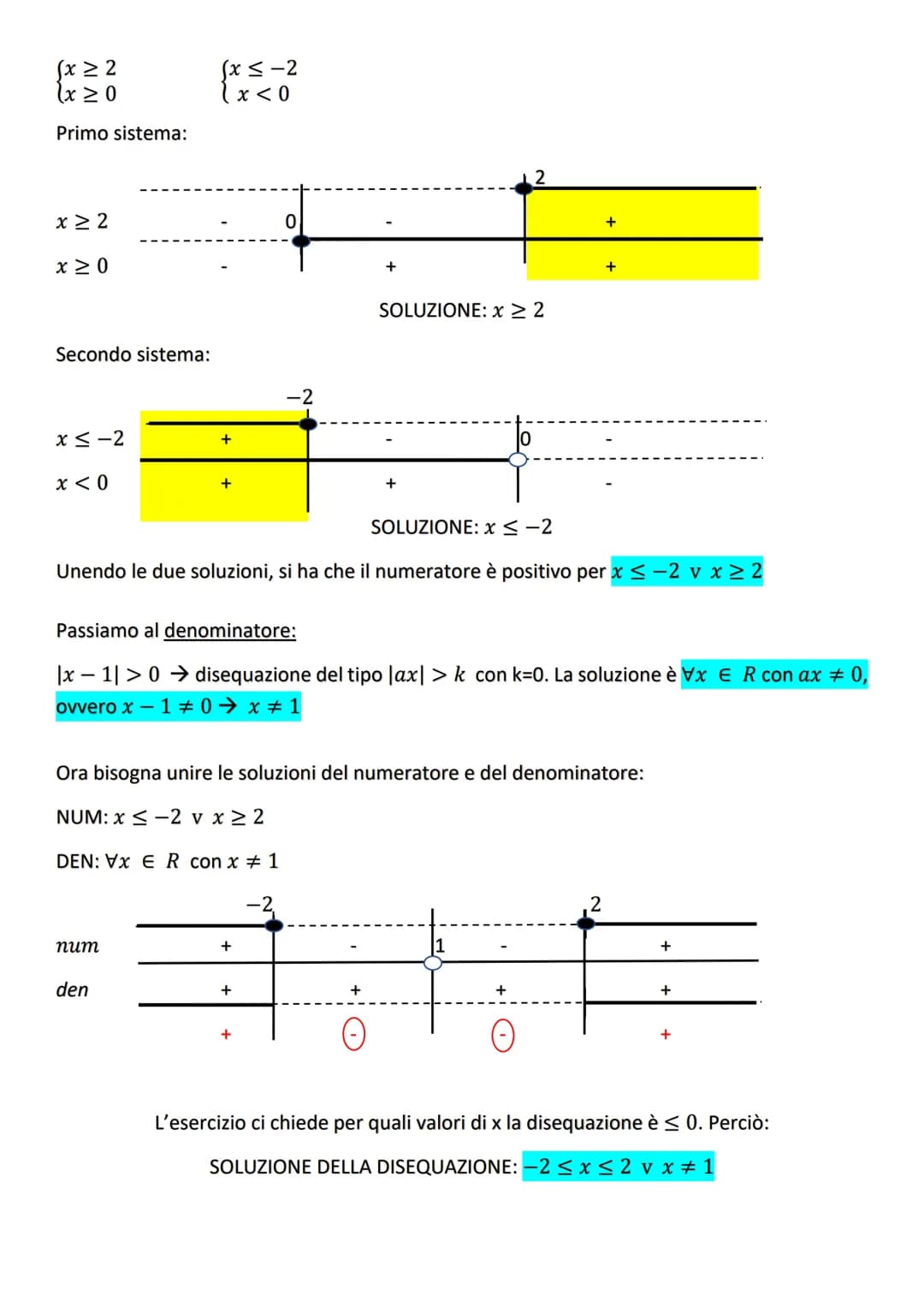 EQUAZIONI E DISEQUAZIONI CON VALORE
ASSOLUTO O MODULO
DEFINIZIONE DI VALORE ASSOLUTO
Da cui:
Avremo:
=
(x = k
20
|x| = k
{²x
Avremo 2 sistem