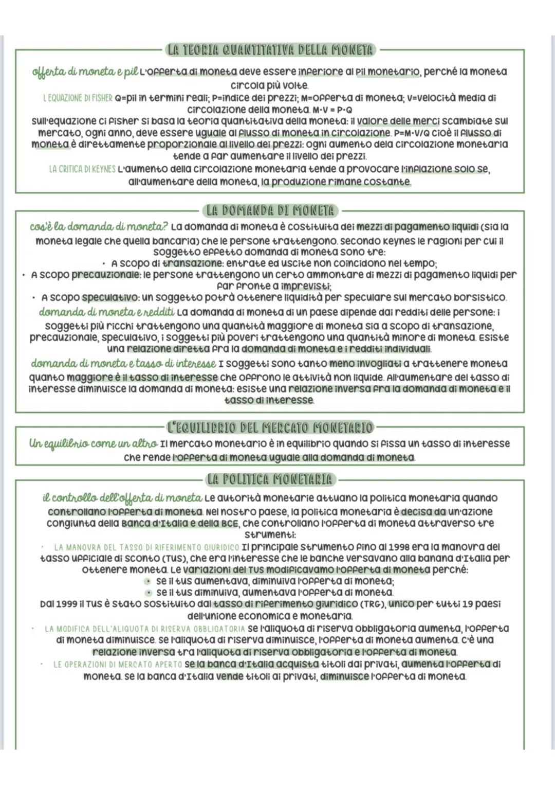Il sisterta monetario e finanziario
L'economia monetaria
COS'È LA MONETA?
dal baratto alla moneta Nelle società primitive gli scambi avveniv