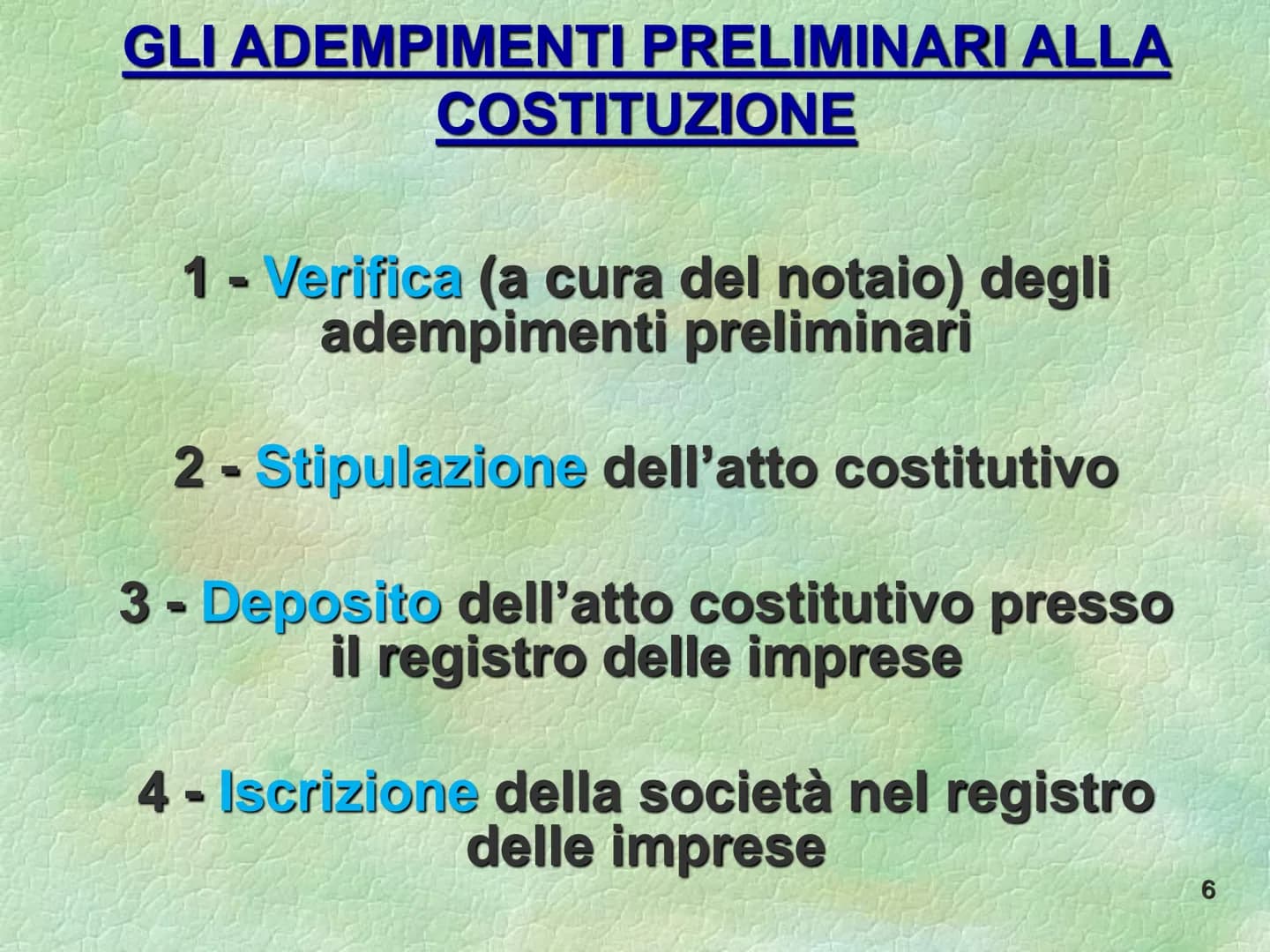 La società per azioni
S La società per azioni è società
di capitali dotata di
autonomia patrimoniale
perfetta, le cui quote di
partecipazion