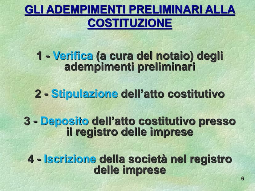 La società per azioni
S La società per azioni è società
di capitali dotata di
autonomia patrimoniale
perfetta, le cui quote di
partecipazion