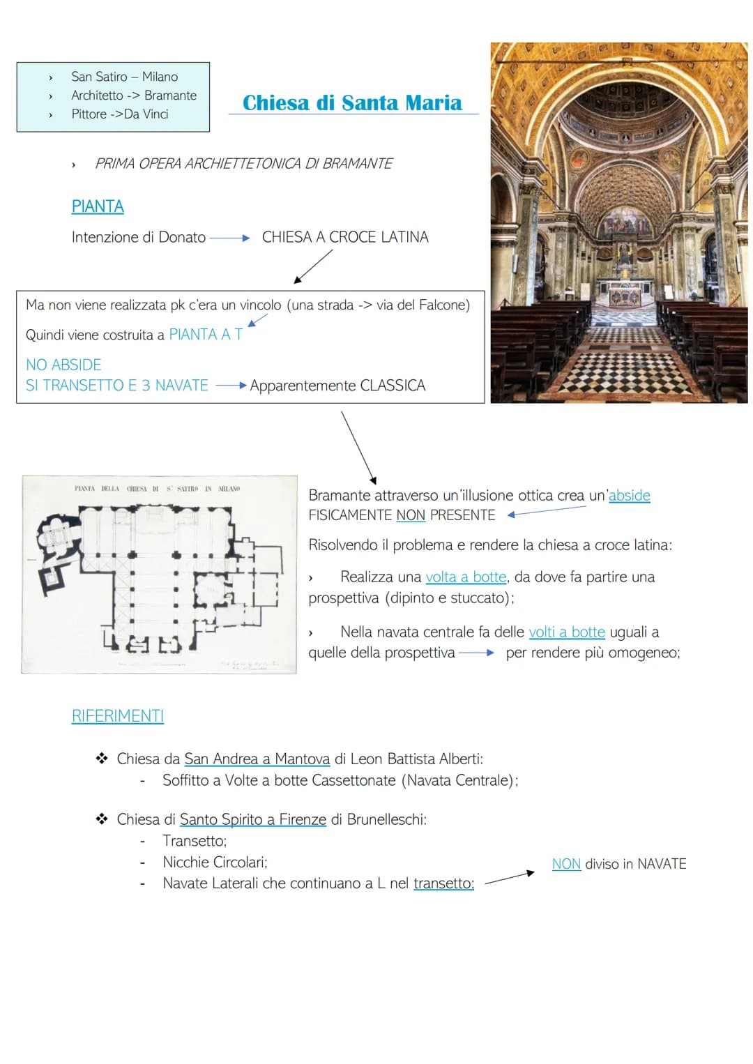 >
>
>
>
DONATO BRAMANTE
Dipinto nel 1490
Milano
Ha una formazione da pittore però compone principalmente da Architetto
Conosce Leonardo da v