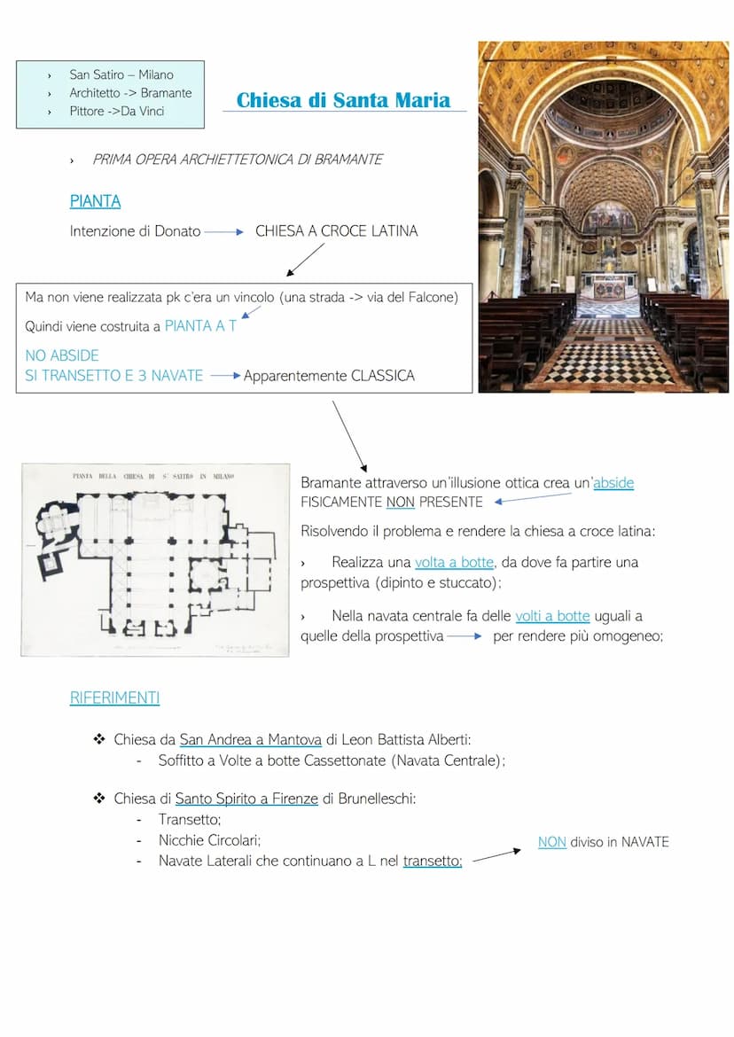 >
>
>
>
DONATO BRAMANTE
Dipinto nel 1490
Milano
Ha una formazione da pittore però compone principalmente da Architetto
Conosce Leonardo da v