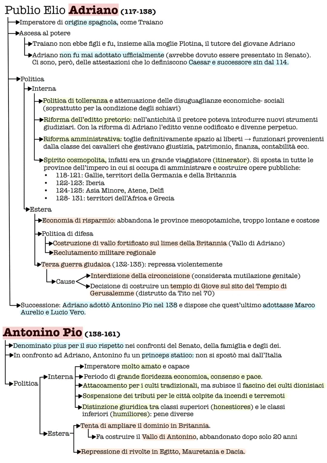 Imperatori adottivi
(96-192)
►Sono definiti imperatori adottivi perché la successione non era
stabilita secondo il criterio dinastico, ma at