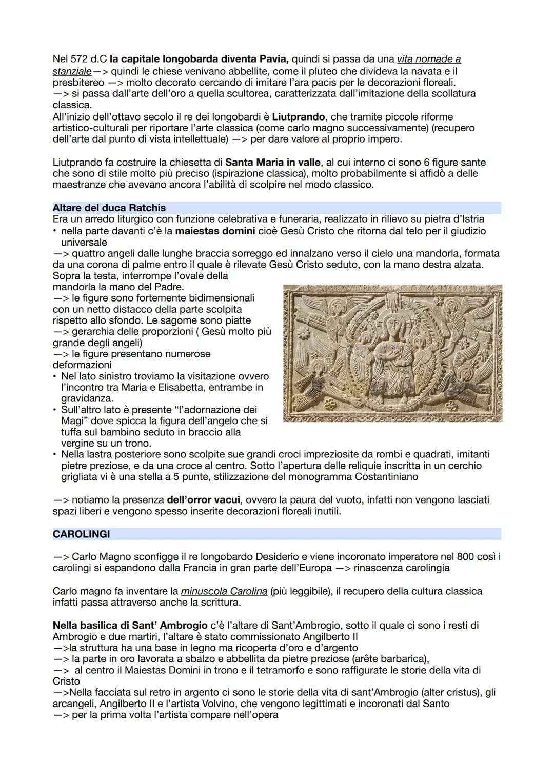 APPUNTI DI STORIA DELL'ARTE
L'arte paleocristiana
Medioevo: età di mezzo tra l'età classica e il rinascimento, si divide in 2 periodi:
- Alt