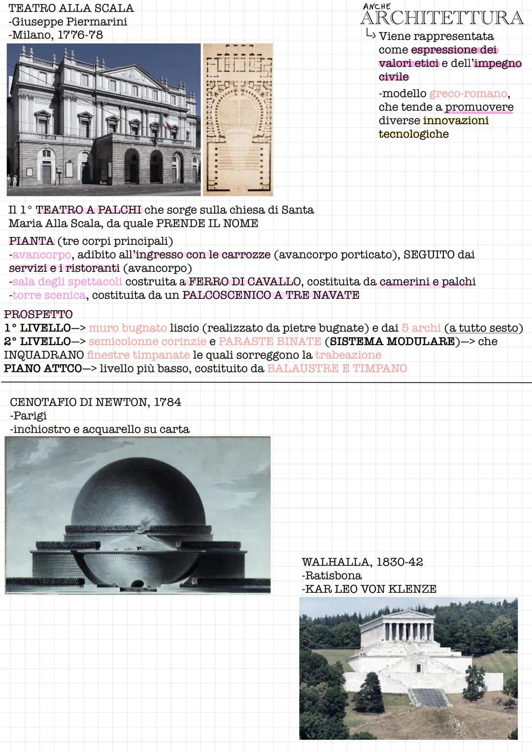 # NEOCLASSICISMO

- Tendenza culturale sviluppatasi tra la metà del 1700 e gli inizi del 1800
- Abbraccia due eventi che segnarono la storia