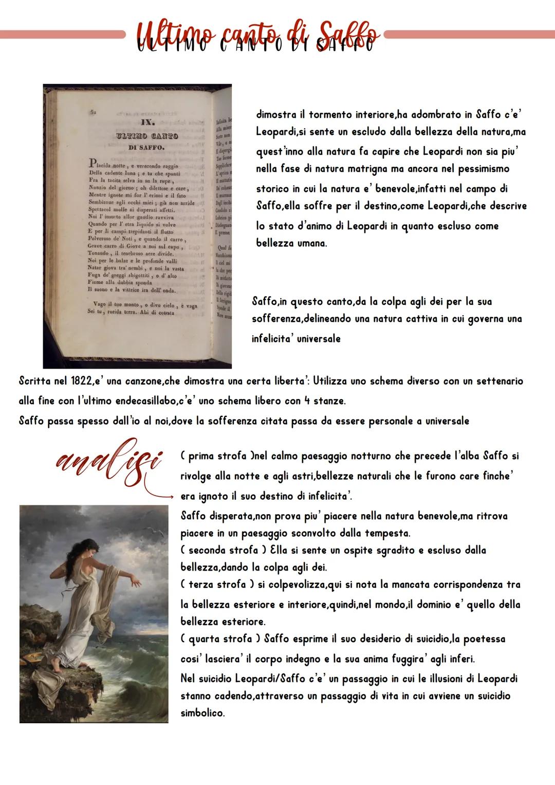 Le Opere di Giacomo Leopardi: Analisi e Approfondimento