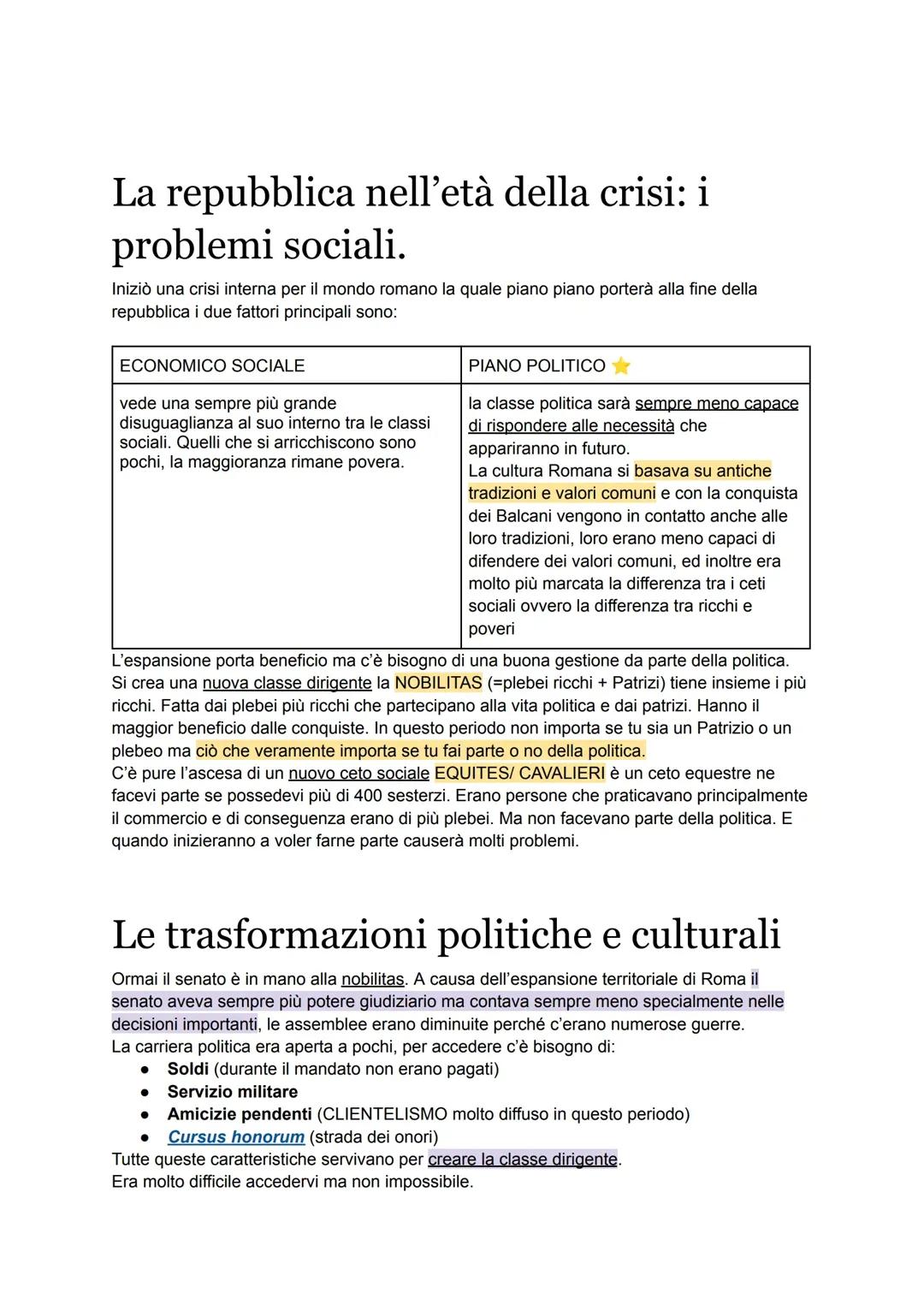 L'Espansione della Repubblica Romana e le Riforme dei Gracchi