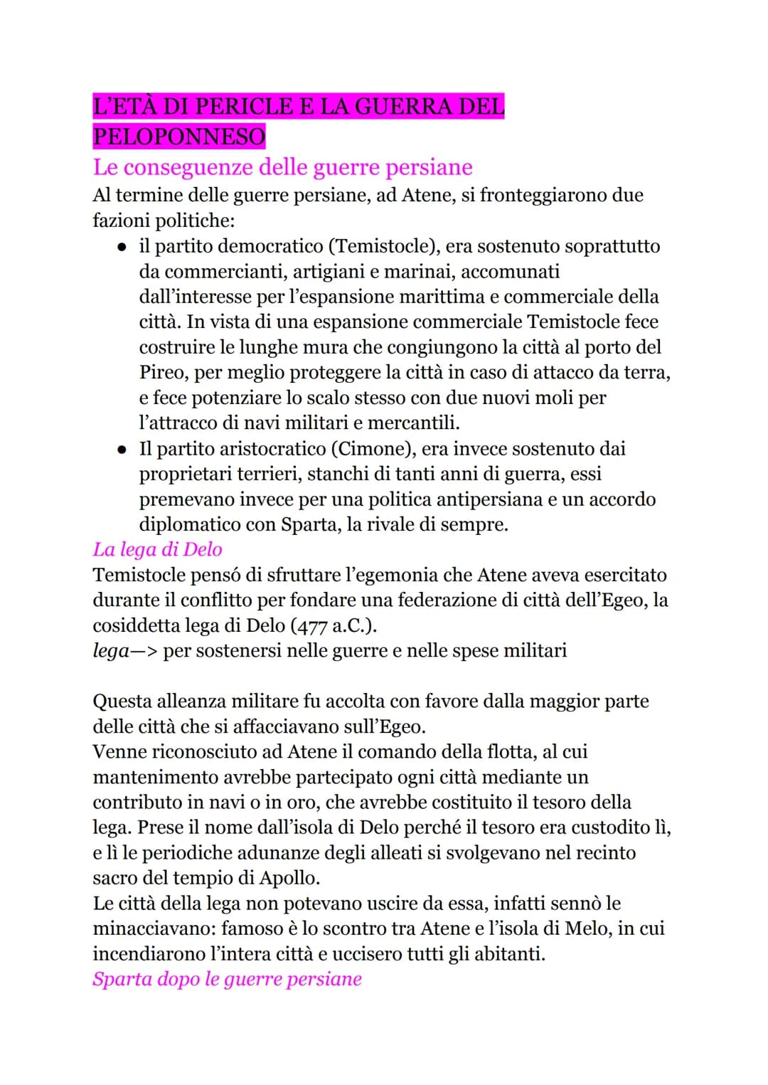 LE GUERRE PERSIANE
L'espansionismo persiano
Il VI secolo in Oriente fu un'epoca di profonde trasformazioni: Ciro
il grande (559-529 a.C.), u