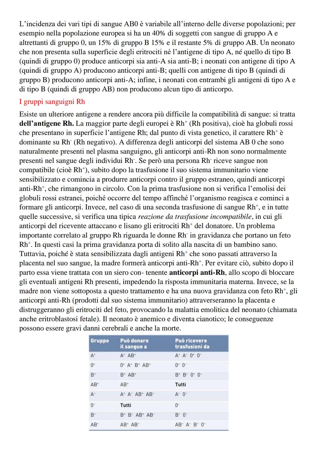 Il Sangue
Il sangue è un tessuto connettivo fluido che trasporta in tutto l'organismo, attraverso i vasi
sanguigni,
●
●
Sostanze nutritizie,