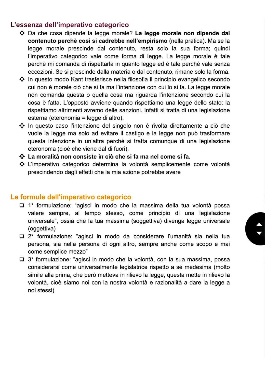 La grande luce del 1769
1. Kant vuole stabilire la differenza tra conoscenza sensibile e conoscenza
intelligibile
2. La prima è costituita d