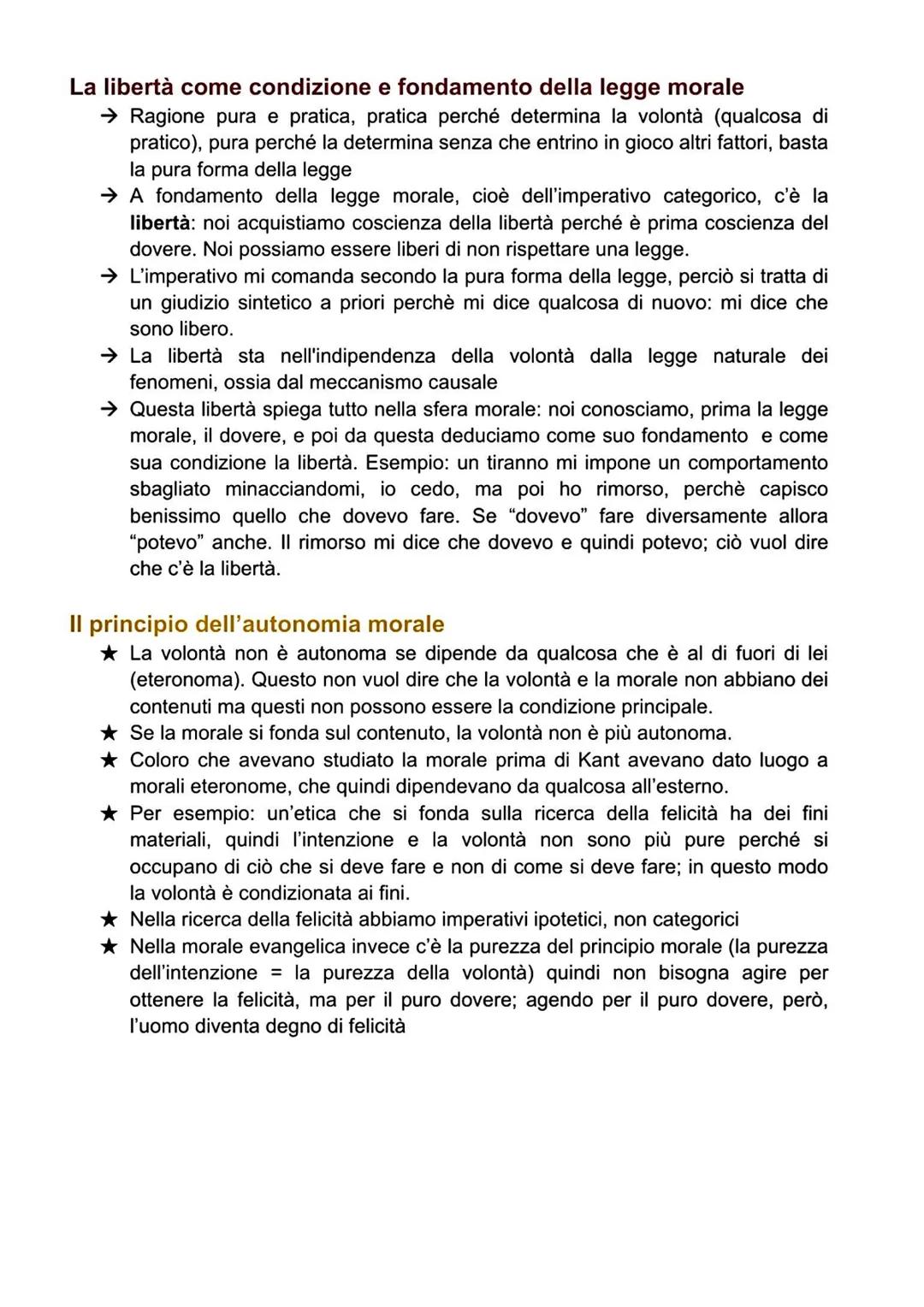 La grande luce del 1769
1. Kant vuole stabilire la differenza tra conoscenza sensibile e conoscenza
intelligibile
2. La prima è costituita d