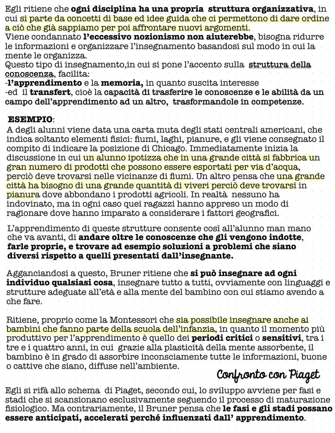 PSICOPEDAGOGIA
STATUNITENSE
Il comportamentismo si contrappone a tutte le impostazioni che
ricorrono all'introspezione e cerca di interpreta