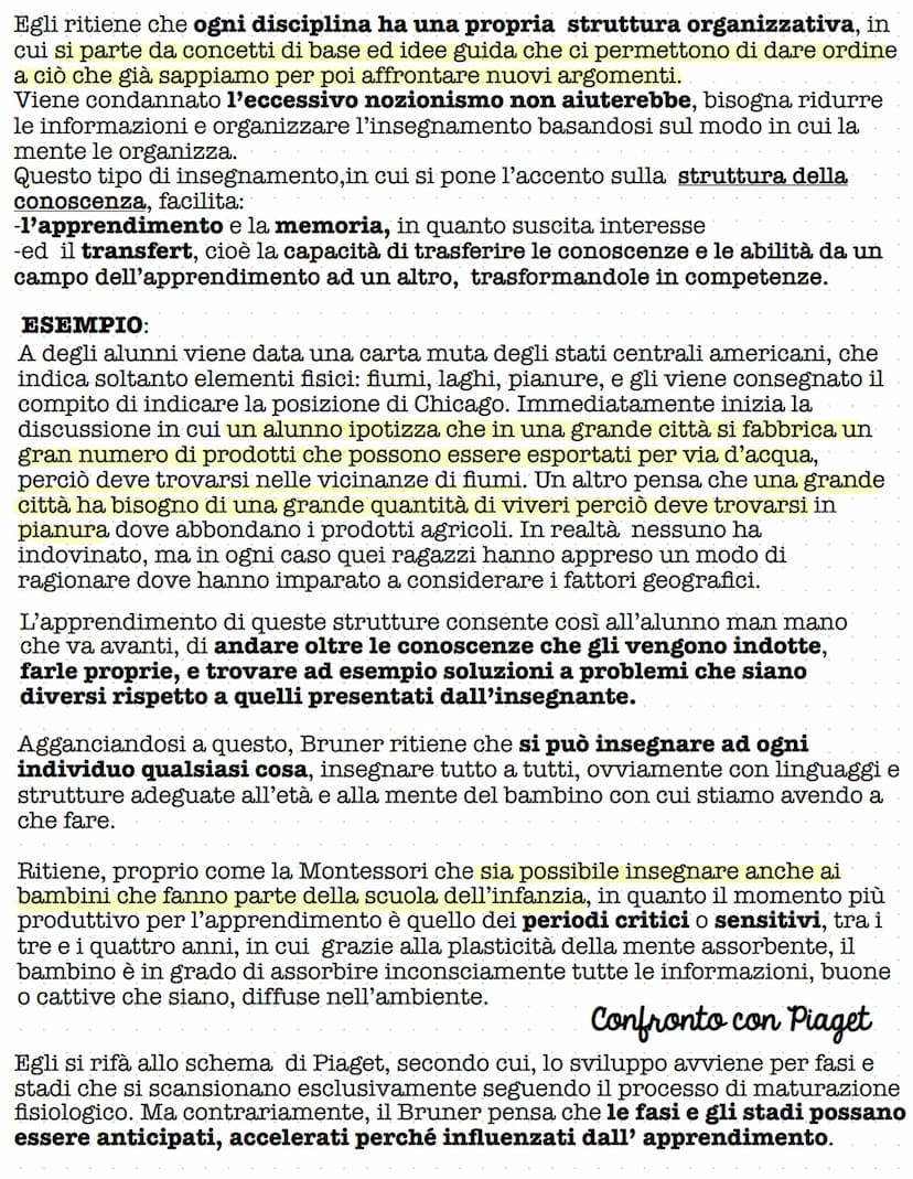 PSICOPEDAGOGIA
STATUNITENSE
Il comportamentismo si contrappone a tutte le impostazioni che
ricorrono all'introspezione e cerca di interpreta