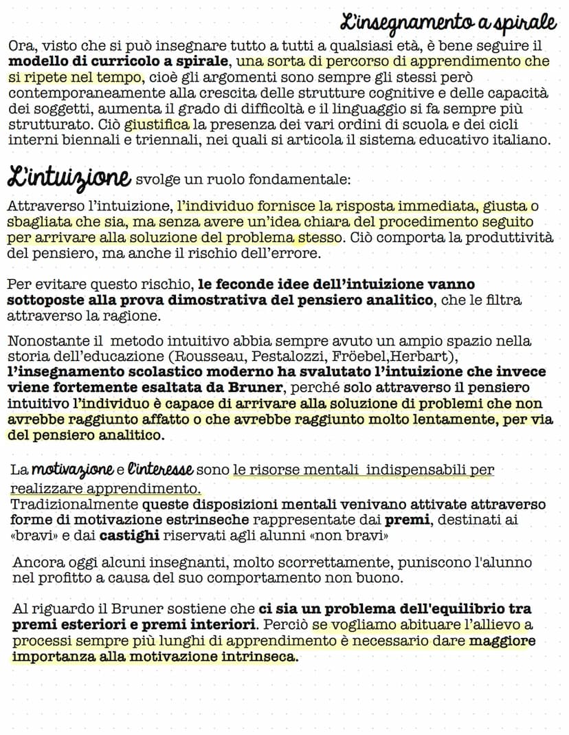 PSICOPEDAGOGIA
STATUNITENSE
Il comportamentismo si contrappone a tutte le impostazioni che
ricorrono all'introspezione e cerca di interpreta