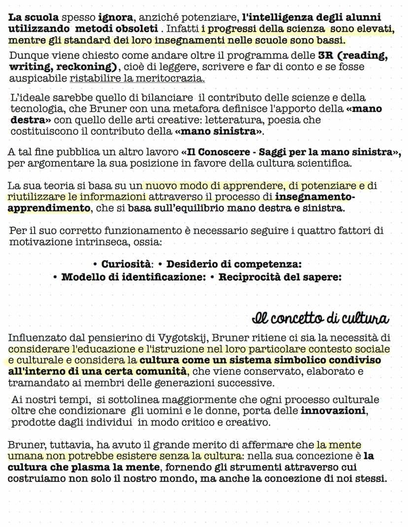 PSICOPEDAGOGIA
STATUNITENSE
Il comportamentismo si contrappone a tutte le impostazioni che
ricorrono all'introspezione e cerca di interpreta