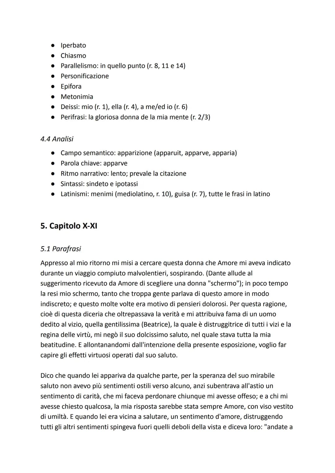 3. Il proemio
Vita Nova, Dante Alighieri
3.1 Commento
Il primo paragrafo è il proemio dell'opera, in cui Dante illustra i motivi per cui ha
