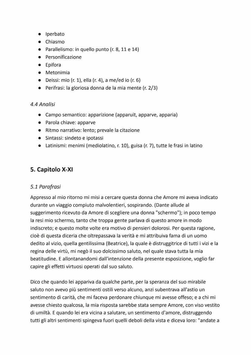 3. Il proemio
Vita Nova, Dante Alighieri
3.1 Commento
Il primo paragrafo è il proemio dell'opera, in cui Dante illustra i motivi per cui ha
