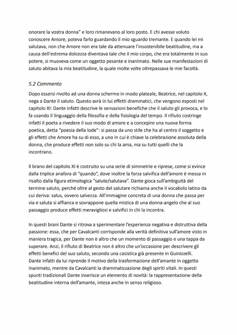 3. Il proemio
Vita Nova, Dante Alighieri
3.1 Commento
Il primo paragrafo è il proemio dell'opera, in cui Dante illustra i motivi per cui ha
