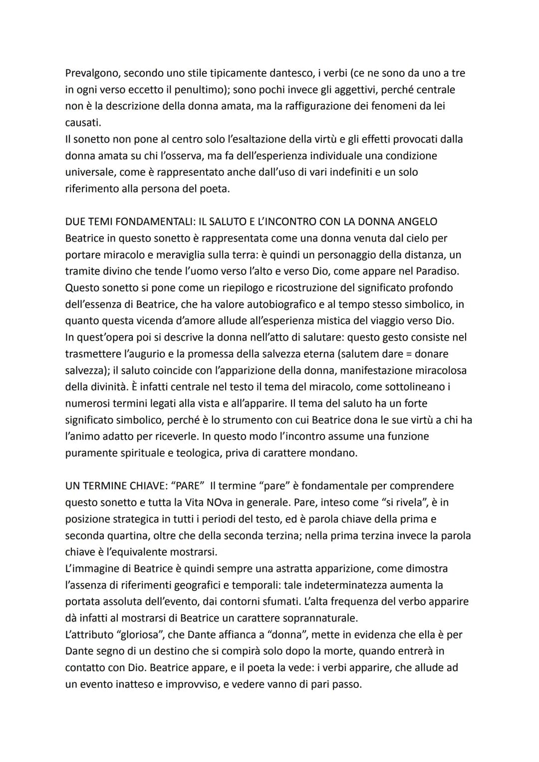 3. Il proemio
Vita Nova, Dante Alighieri
3.1 Commento
Il primo paragrafo è il proemio dell'opera, in cui Dante illustra i motivi per cui ha
