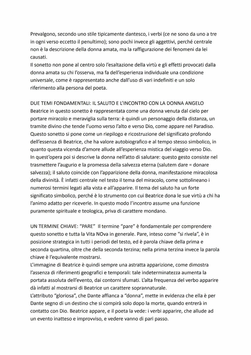3. Il proemio
Vita Nova, Dante Alighieri
3.1 Commento
Il primo paragrafo è il proemio dell'opera, in cui Dante illustra i motivi per cui ha
