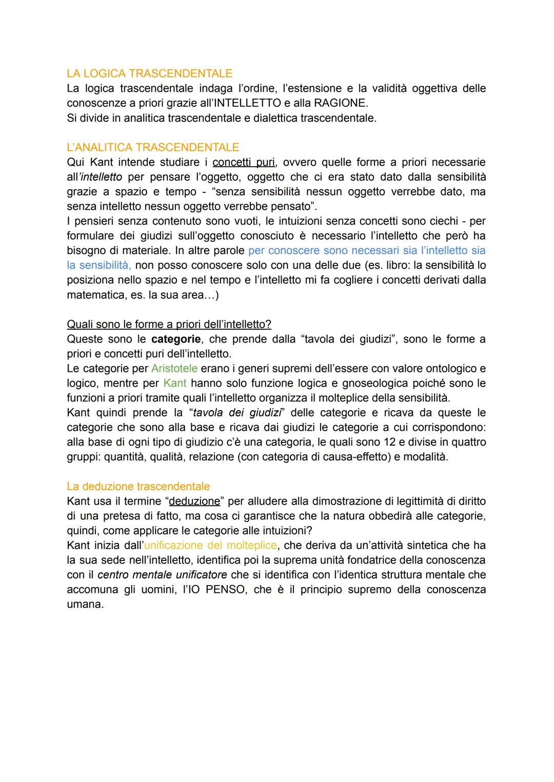 KANT
Immanuel Kant nacque da una famiglia di origine scozzese, fu educato nello spirito
religioso del pietismo e uscito dal collegio studiò 