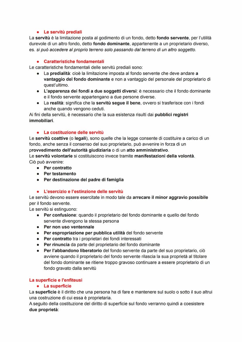 La proprietà e i diritti reali di godimento
I diritti reali in generale
I diritti reali sono diritti che hanno per oggetto una cosa. Il più 