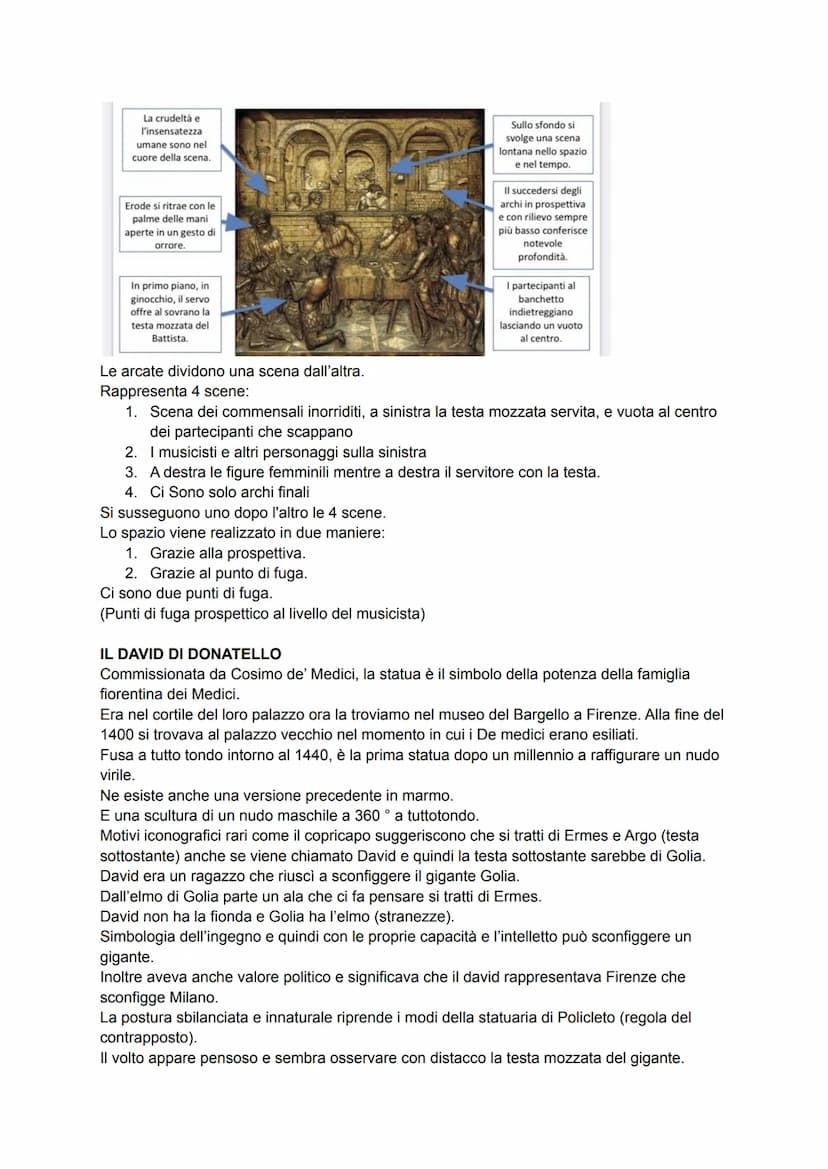 STORIA DELL'ARTE
RINASCIMENTO
Si sviluppa nel 15-16 sec.
Vasari utilizzò la parola rinascita nel suo testo per indicare il rinnovamento dell