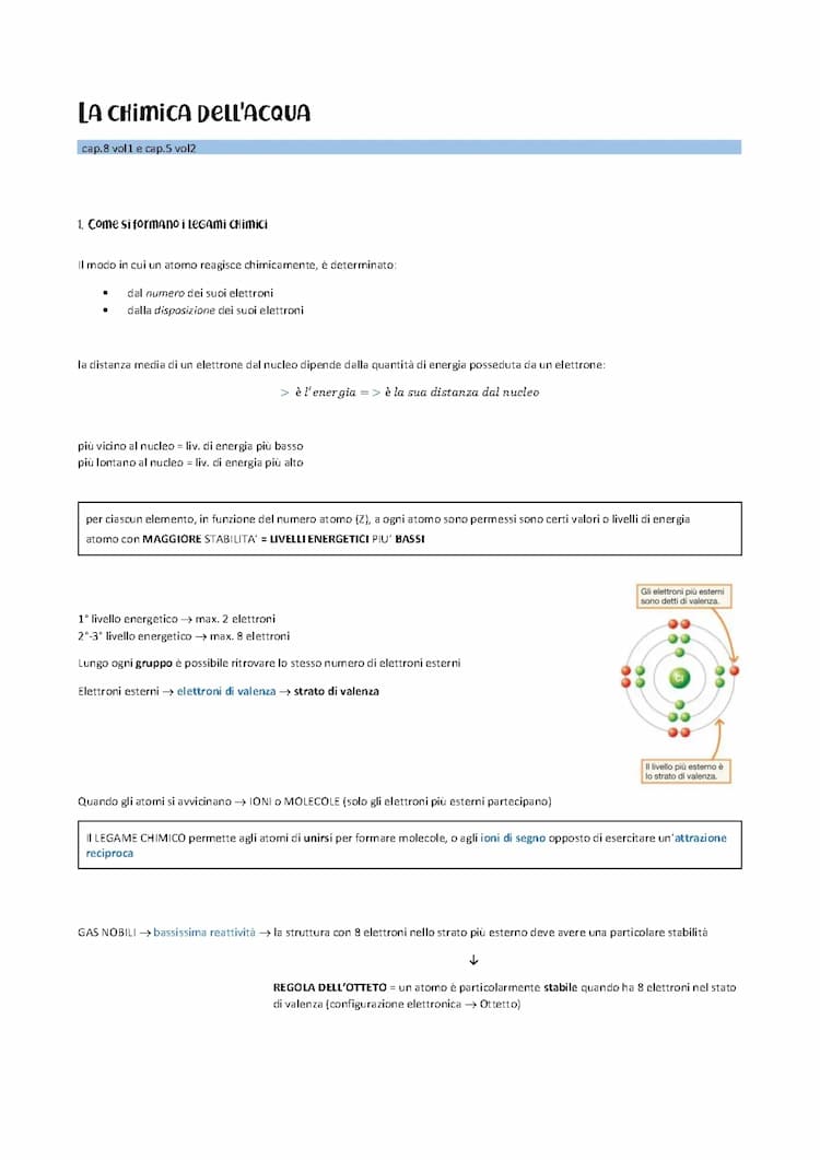 Know la chimica dell'acqua + biomolecole (carboidrati, lipidi, proteine...) thumbnail