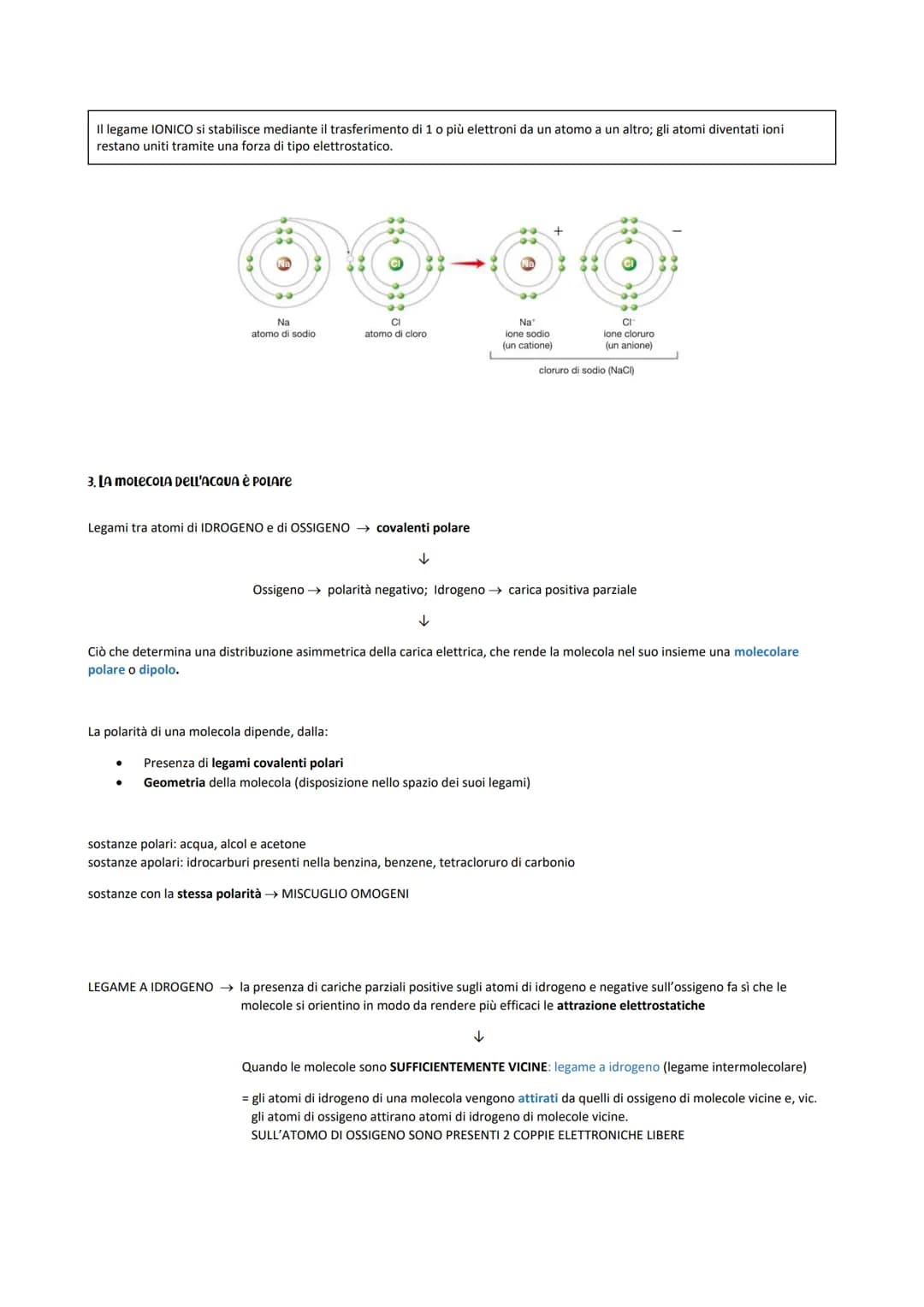 LA CHIMICA DELL'ACQUA
cap.8 vol1 e cap.5 vol2
1. Come si formano i LEGAmi Chimici
Il modo in cui un atomo reagisce chimicamente, è determina