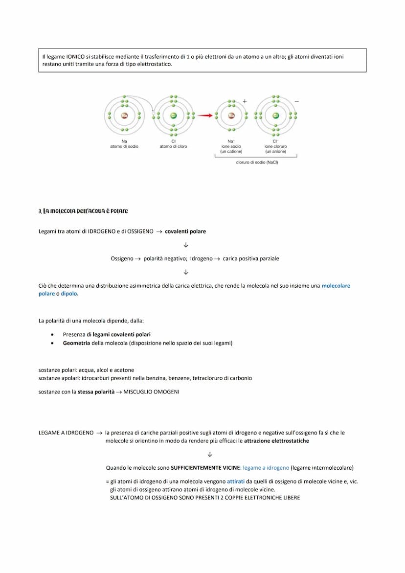 LA CHIMICA DELL'ACQUA
cap.8 vol1 e cap.5 vol2
1. Come si formano i LEGAmi Chimici
Il modo in cui un atomo reagisce chimicamente, è determina