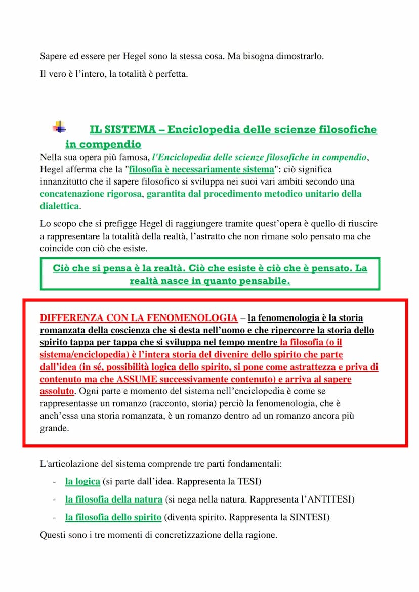 
<p>L'idealismo è una corrente filosofica che ha origine in Germania ed è strettamente legata al Romanticismo (fine '700 - inizio '800), con