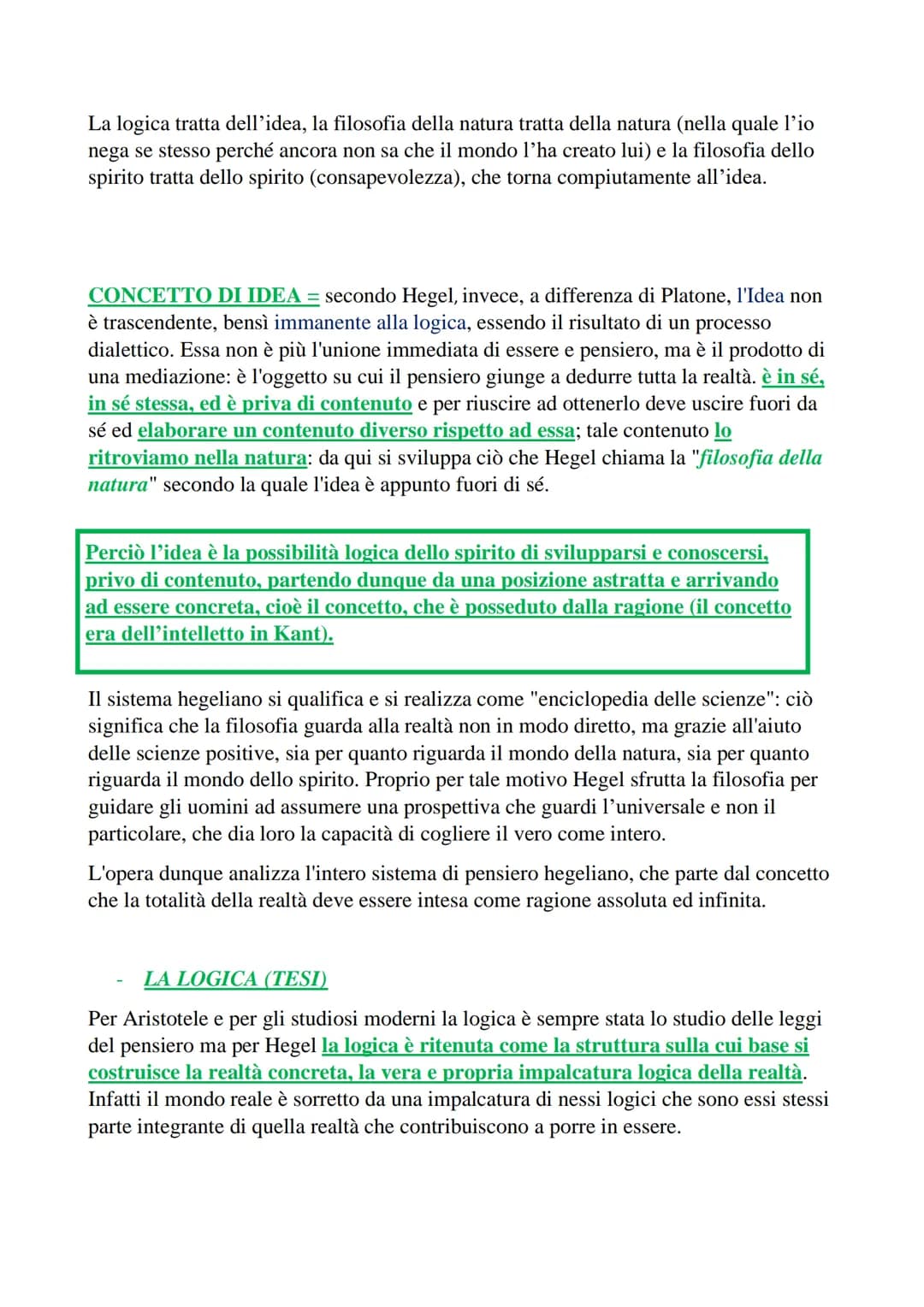 
<p>L'idealismo è una corrente filosofica che ha origine in Germania ed è strettamente legata al Romanticismo (fine '700 - inizio '800), con