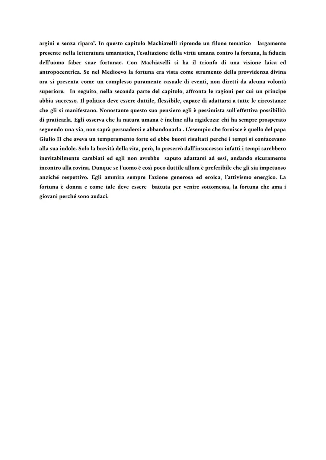 
<p>Niccolò Machiavelli è un intellettuale inserito nel panorama cinquecentesco, collocato però in un ambito culturale e letterario profonda