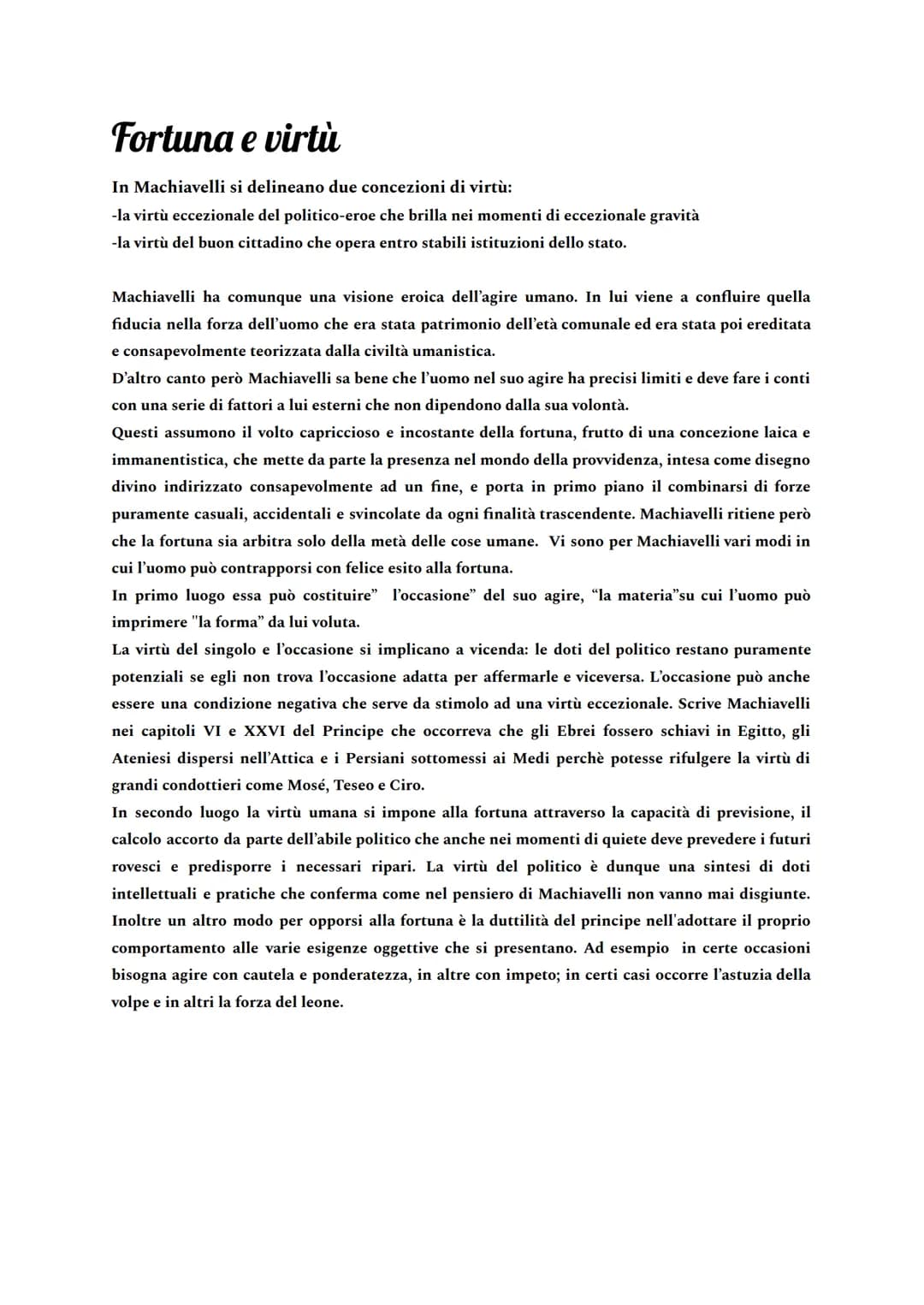 
<p>Niccolò Machiavelli è un intellettuale inserito nel panorama cinquecentesco, collocato però in un ambito culturale e letterario profonda